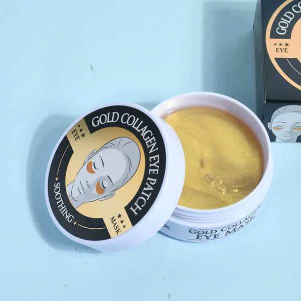 لاصقات العيون بالكولاجين والذهب Wokali Gold Collagen Eye Patch – ترميم وترطيب لمنطقة تحت العين (8) لاصقات العيون بالكولاجين والذهب Wokali Gold Collagen Eye Patch – ترميم وترطيب لمنطقة تحت العين
