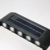 مصباح جداري شمسي LED خارجي مع حساس ضوء IP65 – إضاءة دافئة مقاومة للماء (7) مصباح جداري شمسي LED خارجي مع حساس ضوء IP65 – إضاءة دافئة مقاومة للماء