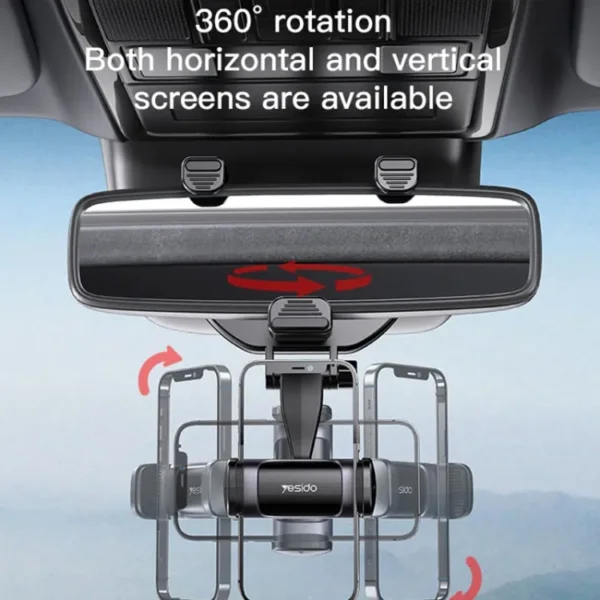 حامل هاتف لشاشة المرآة الخلفية للسيارة C193
