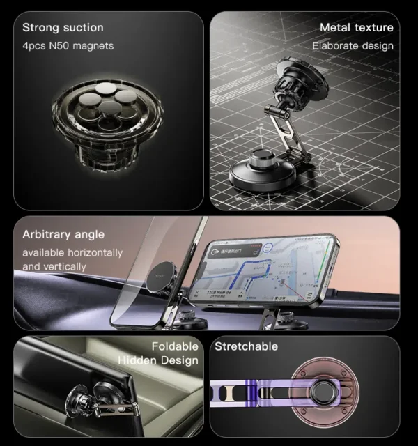 حامل هاتف مغناطيسي C198