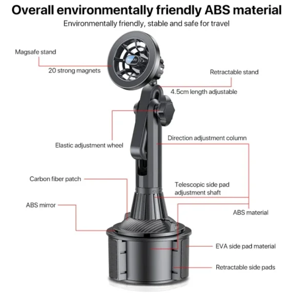 حامل هاتف مغناطيسي C200 YESIDO