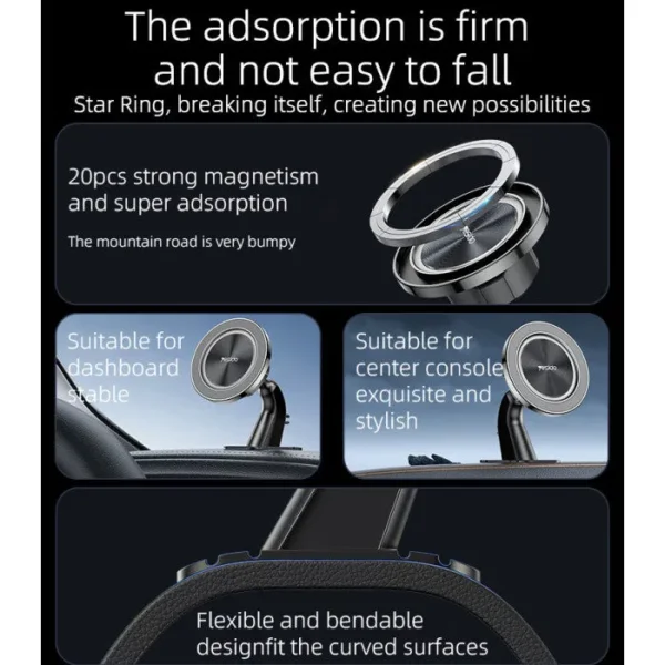 مagsafe مغناطيسي لحمل الهاتف C201