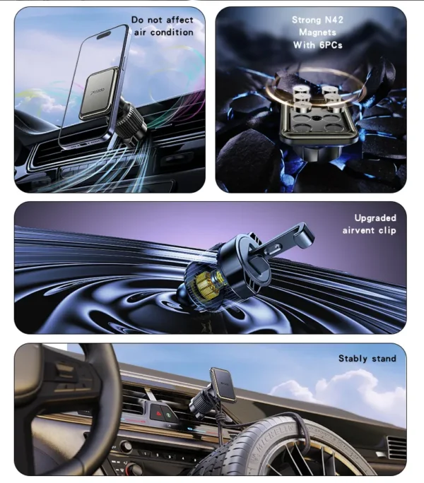 C245 حامل هاتف مغناطيسي من YESIDO