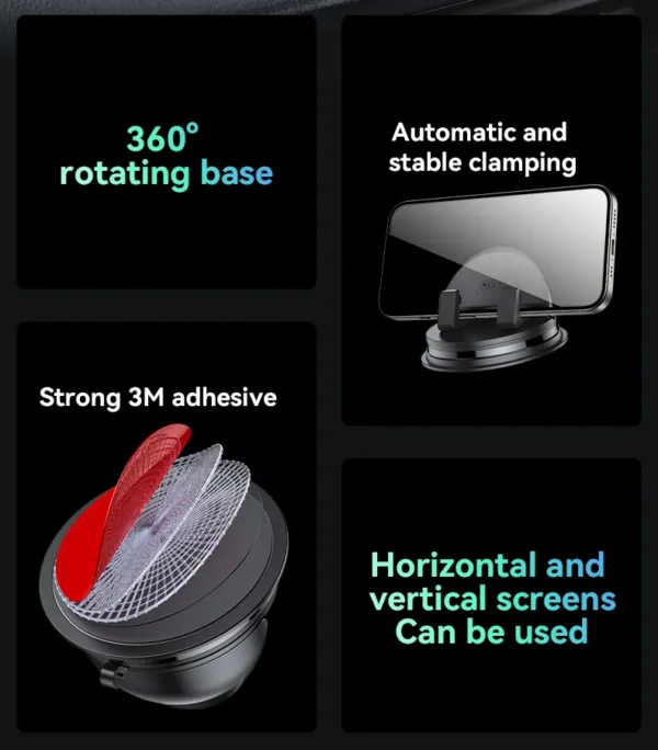 C268 حامل هاتف للسيارة من YESIDO