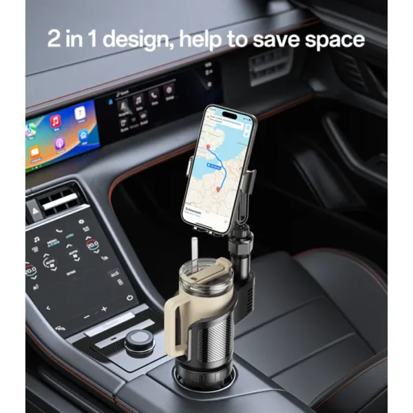 شاحن سيارة C273 ذكي بمنفذ USB-C وتقنية QC3.0