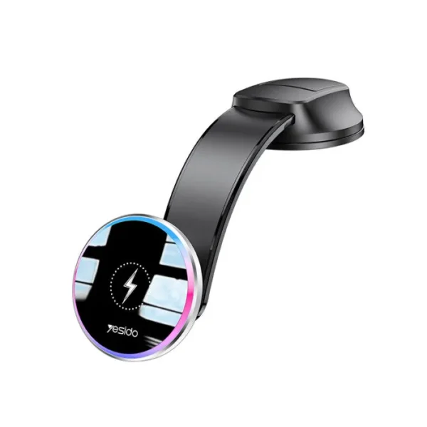 شاحن مغناطيسي لاسلكي C292 MagSafe 15W ذراع مرن للسيارة