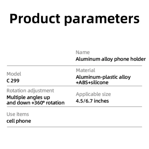 حامل سطح المكتب C299