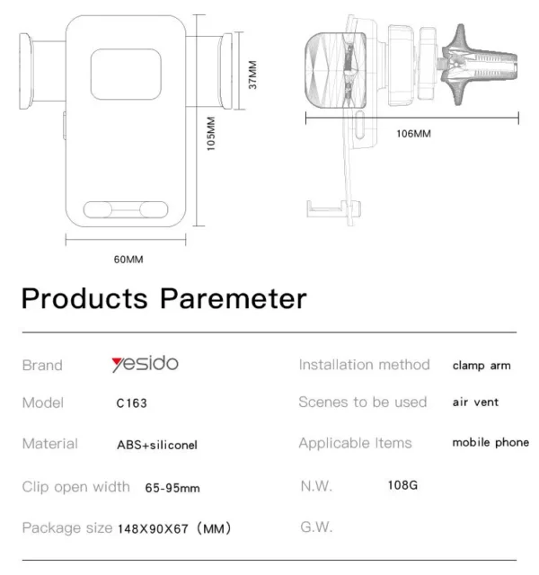 حامل أجهزة iPad من سبائك الألمنيوم C98