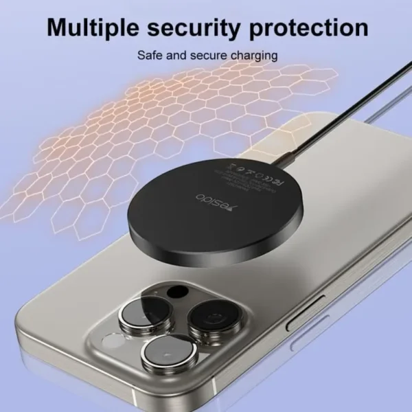 DS21 من YESIDO شاحن Magsafe لاسلكي سريع
