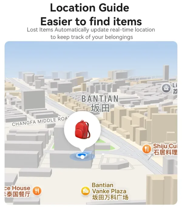 EC14 Global Item Finder من YESIDO – جهاز تتبع ذكي للأشياء