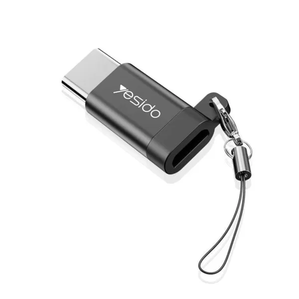 GS04 Type-C Adapter من YESIDO محول Micro USB إلى Type-C
