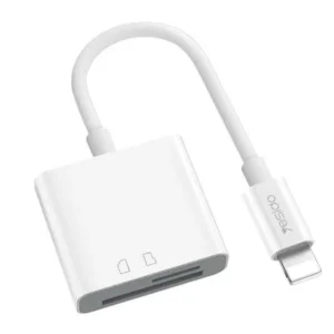 GS11 محول YESIDO Lightning SD TF لنقل البيانات السريع