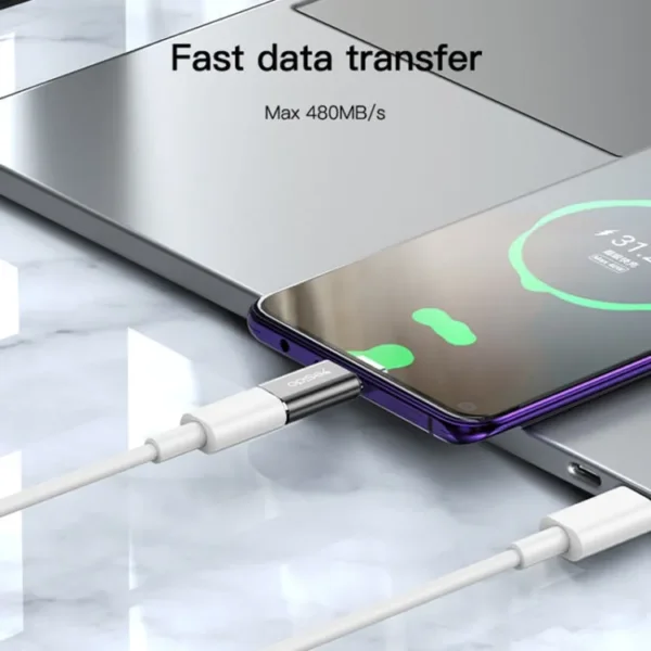 محول GS22 من YESIDO محول OTG Type-C إلى Lightning