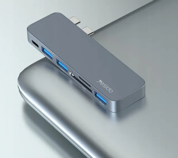 HB10 USB-C Hub من YESIDO | متعدد المنافذ