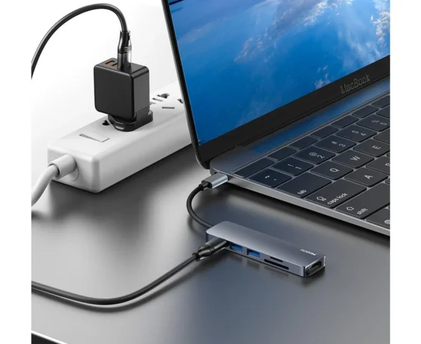 HB11 USB-C Hub | محول متعدد منافذ |من YESIDO