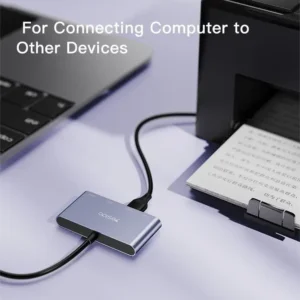 HB12 USB Hub من YESIDO - موزع 4 منافذ USB