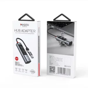 محول USB-C رباعي HB19