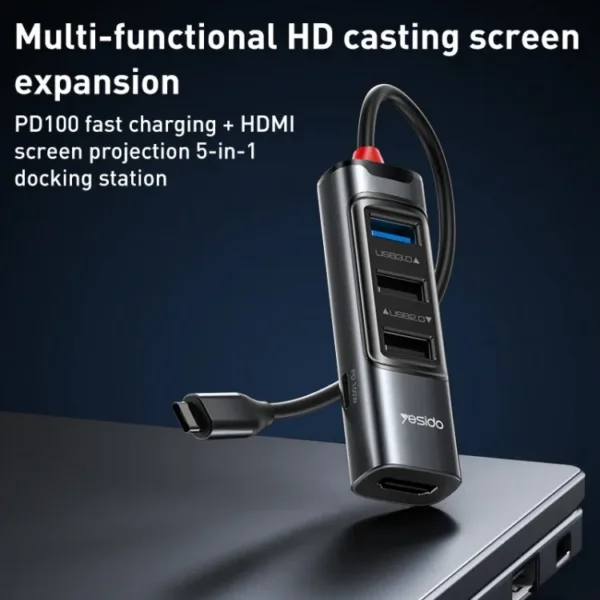 HB22 USB-C Hub من YESIDO
