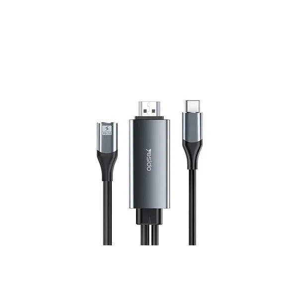 HM01 HDMI Adapter من YESIDO محول USB-C إلى HDMI