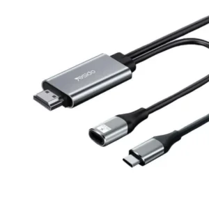 HM01 HDMI Adapter من YESIDO محول USB-C إلى HDMI