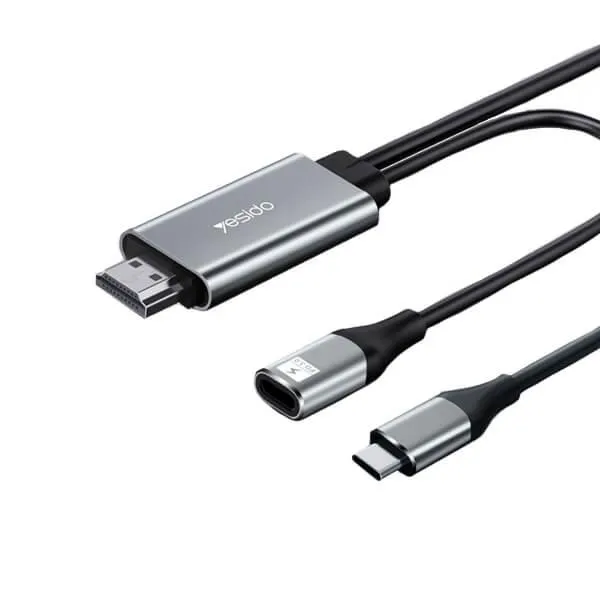 HM01 HDMI Adapter من YESIDO محول USB-C إلى HDMI