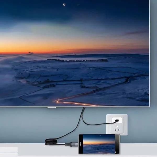 HM01 HDMI Adapter من YESIDO محول USB-C إلى HDMI