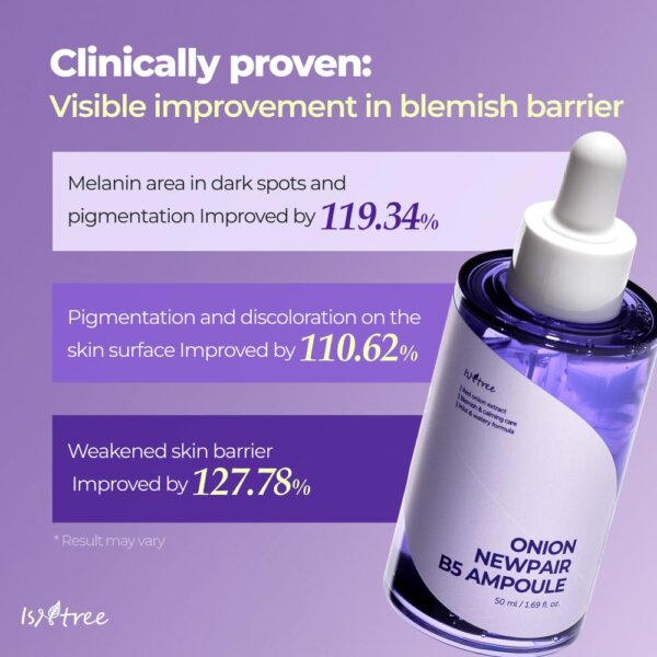 سيروم البصل الأحمر ترميم وعلاج حب الشباب والتصبغات Isntree | Onion Newpair B5 Ampoule - منتجات كورية