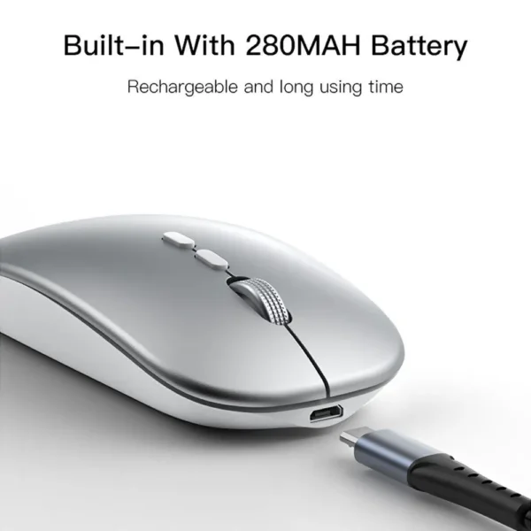 KB15 من YESIDO ماوس لاسلكي قابل للشحن محمول