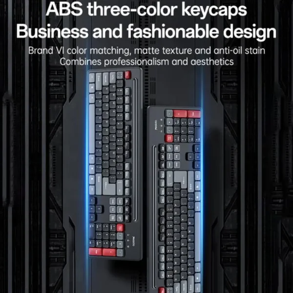 KB43 ماوس ولوحة مفاتيح لاسلكية من YESIDO أداء مكتبي متكامل