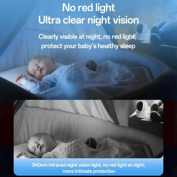 KM28 كاميرا مراقبة أطفال من YESIDO