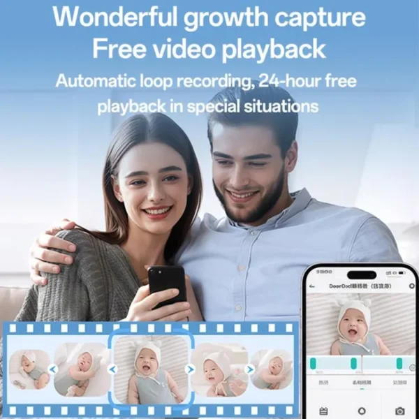 KM28 كاميرا مراقبة أطفال من YESIDO