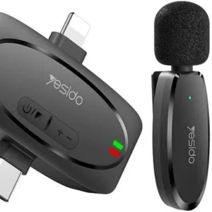 ميكروفون لاسلكي مزدوج 3 في 1 كود KR15