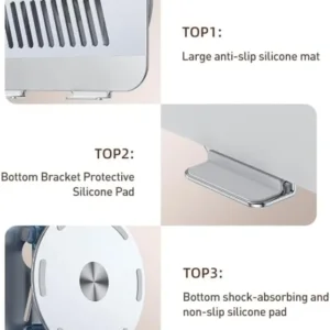 LP06 حامل لابتوب YESIDO قابل للتعديل دوران 360