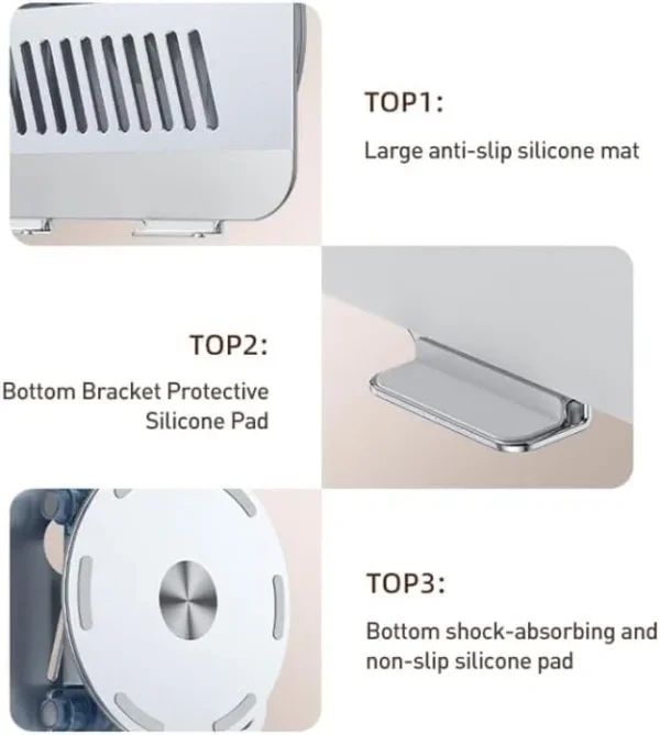 LP06 حامل لابتوب YESIDO قابل للتعديل دوران 360