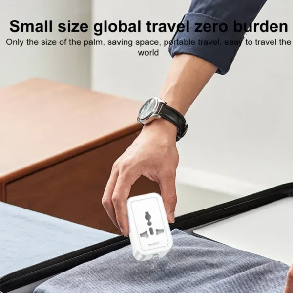 MC32 من YESIDO شاحن عالمي متعدد الاستخدام للسفر