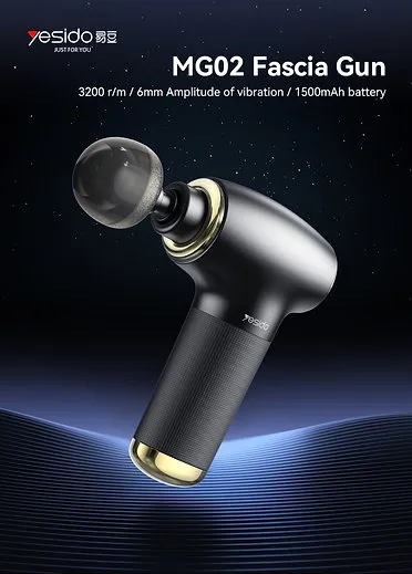 MG02 massage gun مسدس تدليك احترافي لتخفيف آلام العضلات
