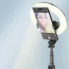 SF12 selfie stand من YESIDO – حامل سيلفي بإضاءة ذكية