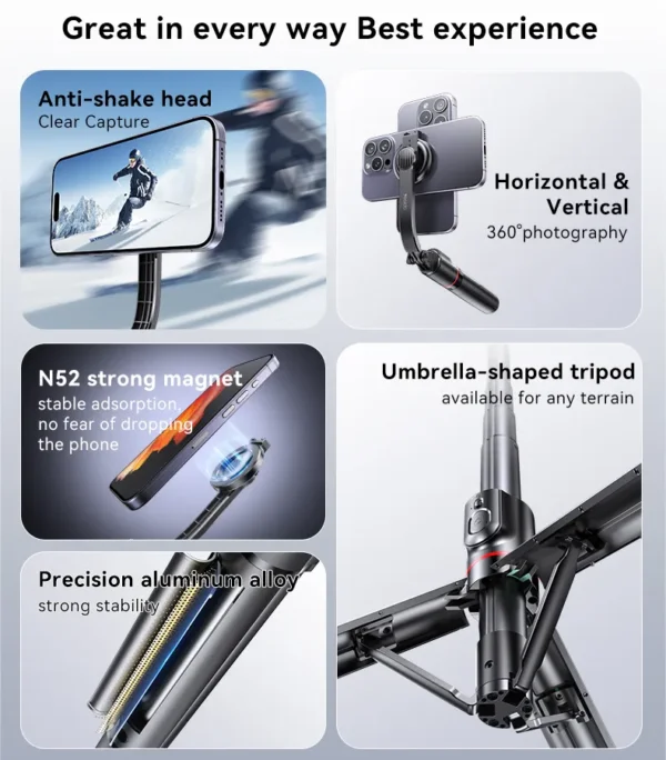 SF19 حامل ثلاثي مغناطيسي من YESIDO