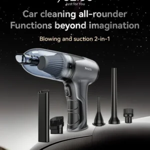 VC08 مكنسة سيارات YESIDO | شفط قوي وتنظيف سريع