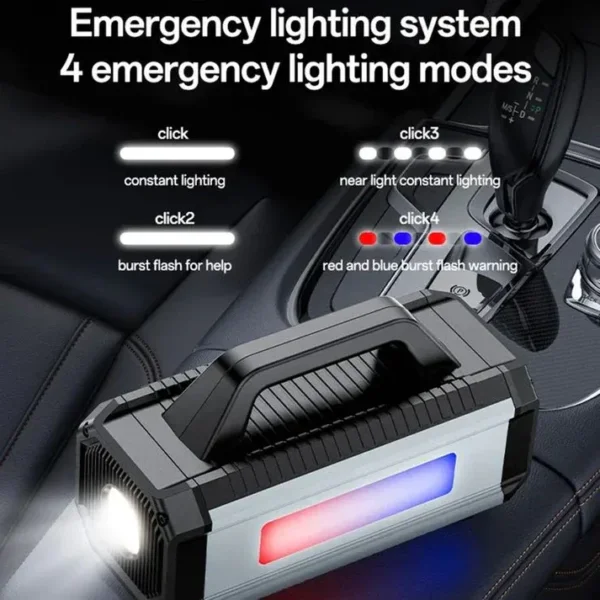 YESIDO VC13 Jump Starter جهاز تشغيل السيارة متعدد