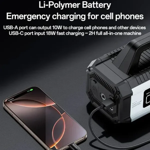 YESIDO VC13 Jump Starter جهاز تشغيل السيارة متعدد