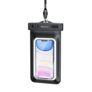 WB10 حافظة هاتف مقاومة للماء IPX8 من ABS و PVC