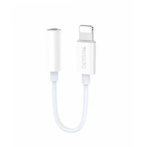 YAU35 AUX adapter من YESIDO | محول صوت Lightning