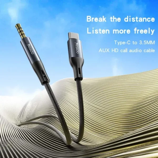 محول صوتي من USB-C إلى 3.5 ملم YAU42
