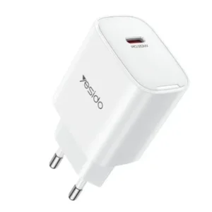 شاحن YC01E من YESIDO شاحن سريع 20W PD للاستخدام المنزلي