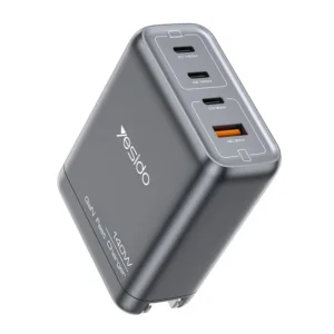 YC143 EU charger من YESIDO شاحن GaN 140W عالي السرعة