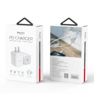 YC30(EU) من YESIDO شاحن PD سريع 20W للاستخدام اليومي