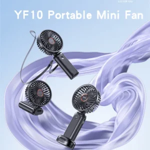 YF10 مروحة محمولة Powerbank Fan مع بنك طاقة وشحن سريع