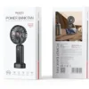 YF10 مروحة محمولة Powerbank Fan مع بنك طاقة وشحن سريع