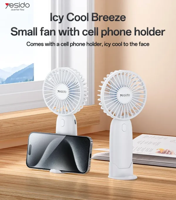 YF15 مروحة يدوية Handheld Fan YF15 بطارية 1200mAh